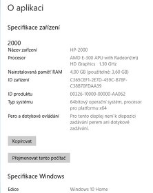 Notebook HP 2000-2b30DX - 10