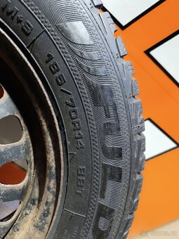 Zimní kola Opel Corsa 4x100 5,5Jx14 pneu 185/70R14 - 10