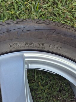 Zimní pneu + Alu kola 215/55 R16 GOODYEAR - 10