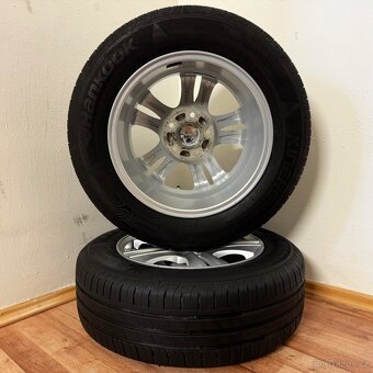 KIA/HYUNDAI 5x114,3 R15 ET38+LETNÍ 195/65R15 6,5mm - 10