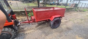 VOZÍK, VLEČKA za menší traktor, nebo malotraktor MT8 TK - 10