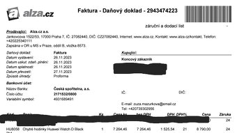 Chytre hodinky Huawei Watch D Black - 10