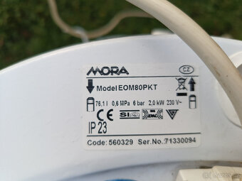 ELEKTRICKÝ BOJLER MORA - 80L - 10