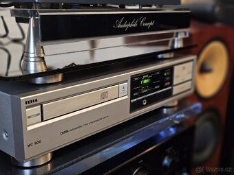 První CD player tesla Philips CD204 (CDM1/19) krásný - 10