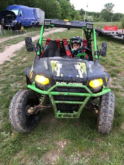 polaris rzr 170 ochranný rám , čelní půl sklo ,střecha...... - 10
