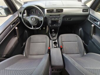 VW Caddy MAXI 1.4 TSi 92kw,7Míst,r.2018,168TKM,2xklíč,Tažné - 10