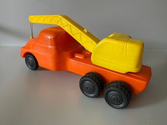 jeřáb tatra gumotex stará hračka hračky retro ites igra kdn - 10