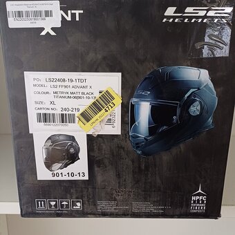 Silniční překlápěcí přilba LS2 Advant METRYK X - 10