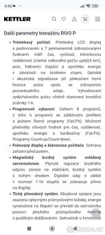 Eliptický trenažér KETTLER RIVO P

 - 10