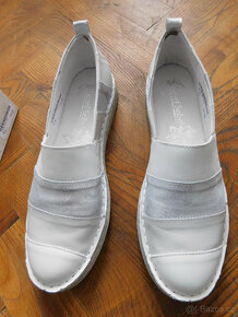 Bílo-stříbrné espadrilky JOSEF SEIBEL vel. 40 - 10