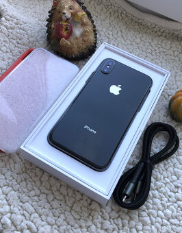 NEVÍDANĚ ZACHOVALÝ – Apple iPhone X 64GB Gray - TOP - 10