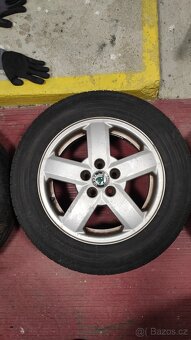 4x letní sada ALU+pneu, škoda - 10