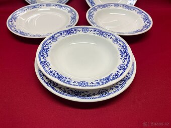 talíře cibulák vzor malované talíře cibulák porcelán - 10
