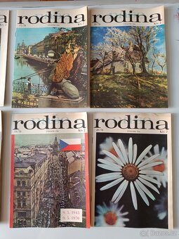 Časopis Naše rodina 1969 a 1970 - nekompletní, celkem 50 kus - 10