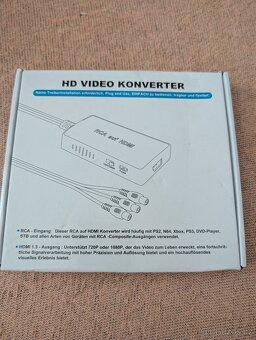Převodník RCA na HDMI / Podpora 1080P - 10
