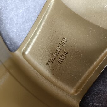 Alu kola BMW 7,5Jx17'' , 5x112 , ET54 TOP zlatá... - 10