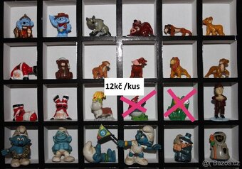 Kinder figurky 1 - 10