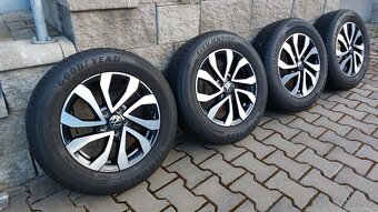 Alu kola originál 5x100 r15 vw Polo letní pneu - 10
