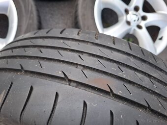 Alu kola 15" Skoda Antares 5x100 letni pneu 195/55R15 - 10