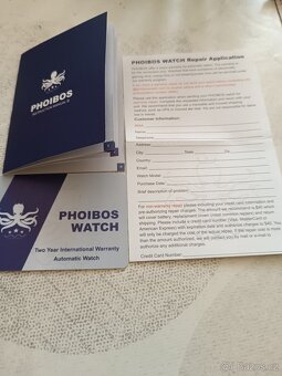 Phoibos Eagle Ray 200m compressor dive watch - 10