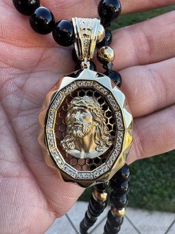 Zlatý přívěsek JEŽÍŠE - 12.55g 585 14k  NOVÝ NENOŠENÝ ZLATO - 10