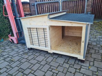 Bouda pro psa s terasou Premium, 6 velikostí - 10