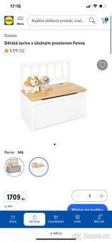 Detska ulozna lavice - truhla ikea - 10