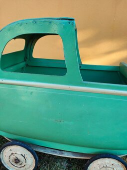 OPEL starožitný kočárek pro panenky - autíčko - 10