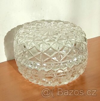 Skleněné retro dózičky s víkem - 10