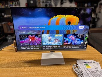 27" Samsung Smart Monitor / televize M50C Bílá - 10