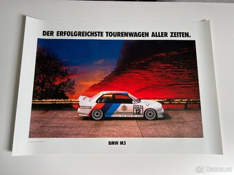 ORIGINÁL PLAKÁTY BMW E30 E36 M1 - 10