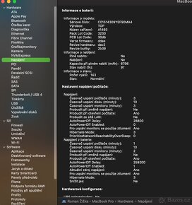 MacBook Pro 13 256GB nová baterie - 10