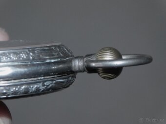 Stříbrné kapesní hodinky tzv. Mlynářky - plně funkční - 10