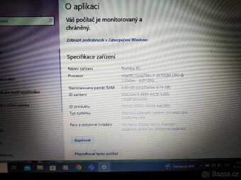 Notebook Toshiba satellite L755-1J1 - 10