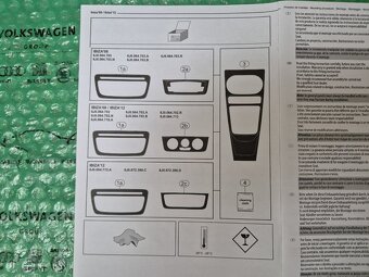 dekor středového panelu design carbon Seat Ibiza (5P, 3P, ST - 10