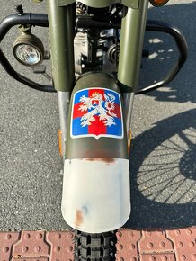 Royal Enfield Bullet 500, unikátní edice ČSR armády TOP, DPH - 10