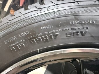 Alu kola R17 5x112 ET40 + zimní pneu Sava eskymo HP2 - 10