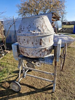 Stavební míchačka 380V,MEZ Mohelnice cena dohodou - 10