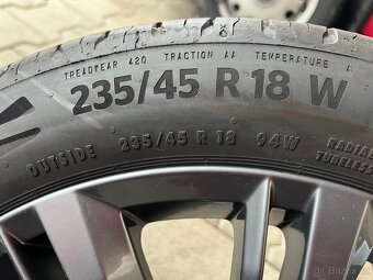 VW Passat B8 5x ALU letní kola 18" Liverpool 5 ks - 10