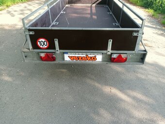 Prodám přívěsný vozík VEZEKO BRONTO 1600 kg – top stav, nová - 10