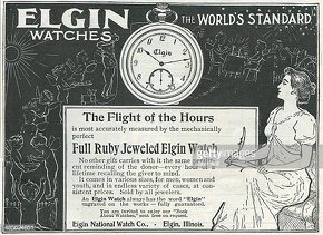 ELGIN 1923 luxusní americké náramkové / kapesní hodinky - 10