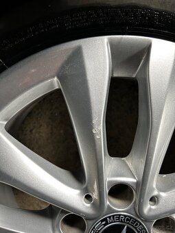 Mercedes C , W 205 , 225/50/17 zimní sada - 10