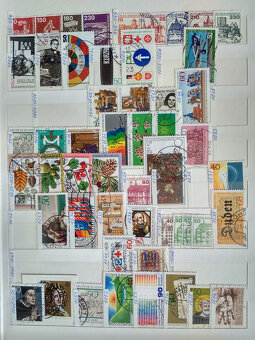 Poštovní známky v albu - protektorát - 10