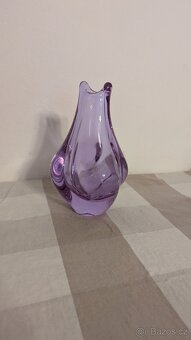 Vázička hutní sklo - 10