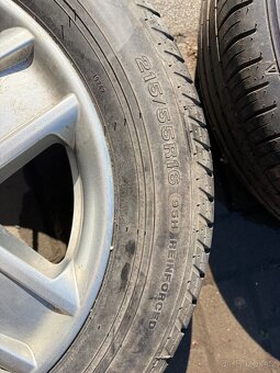 Letní pneu s diskama 215/55 R16 - 10
