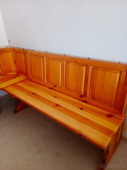 Masív rohová sedací souprava - 10
