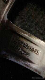 Alu kola 5x112 r16 obutí pěkně zimní pneumatiky 205x55 r16 - 10