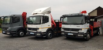 MERCEDES ATEGO 1222 TROJSTRANNÝ SKLÁPAČ + HYDR. RUKA - 10