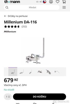 Stojan na Perkuse + Cowbell - 10