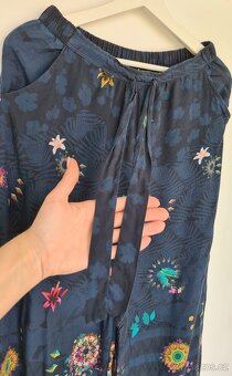 Letní široké kalhoty Desigual M - 10